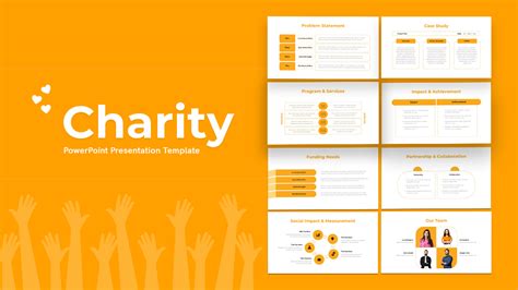 charity event report sample|Free charity presentation templates to customize .